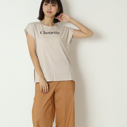 フレンチスリーブロゴTシャツ　DR2610031
