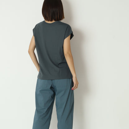フレンチスリーブロゴTシャツ　DR2610031