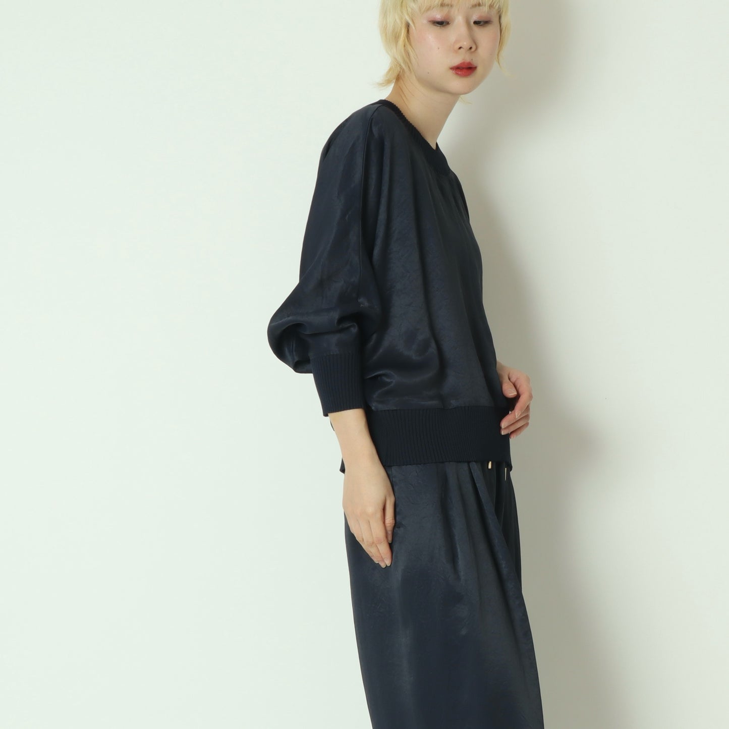 ドルマンスリーブカットソー　J4641A-24