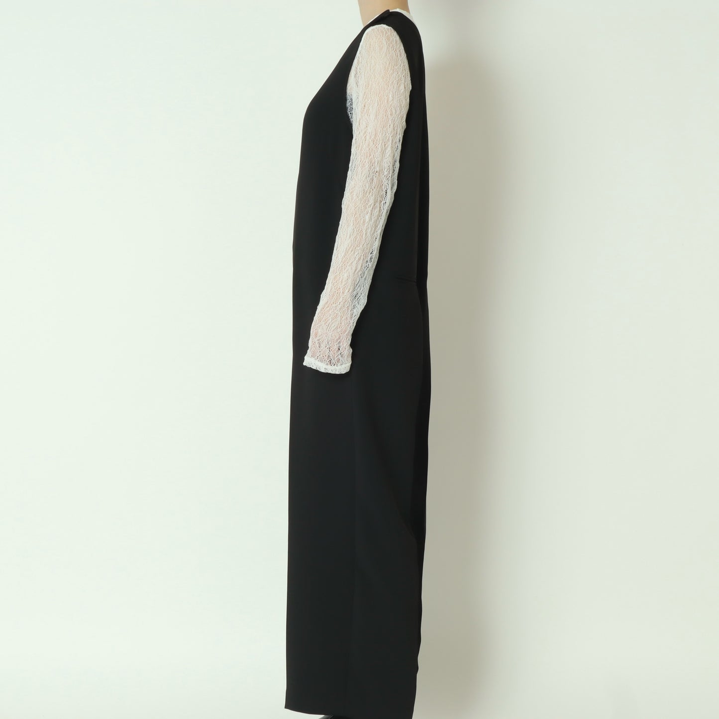 ラウンドネックノースリーブオールインワン  R1692A-26