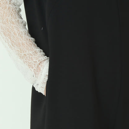 ラウンドネックノースリーブオールインワン  R1692A-26