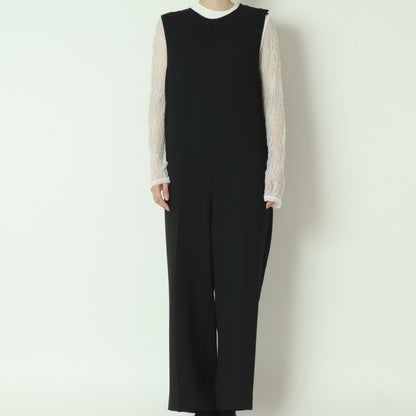 ラウンドネックノースリーブオールインワン  R1692A-26