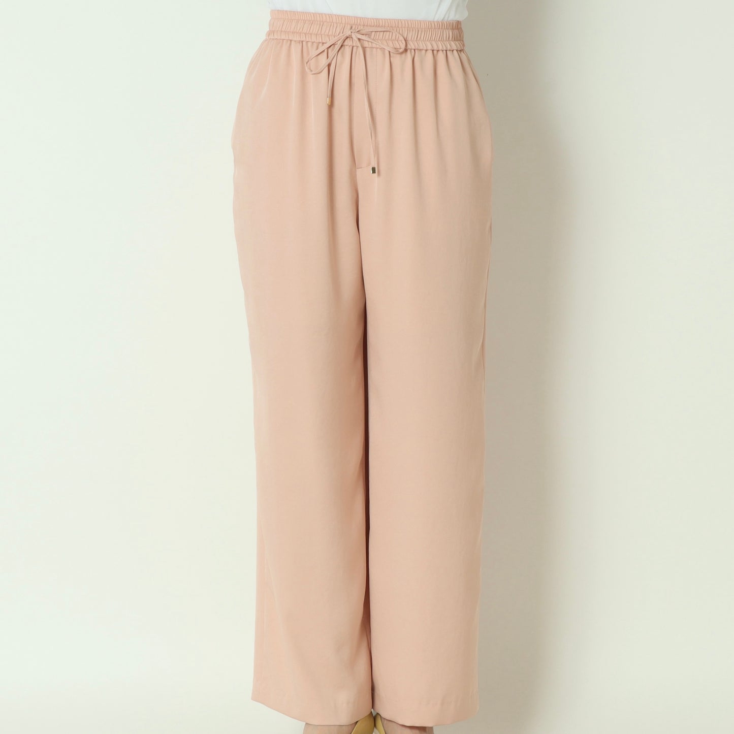 サテンツイルワイドパンツ  U2221H-25