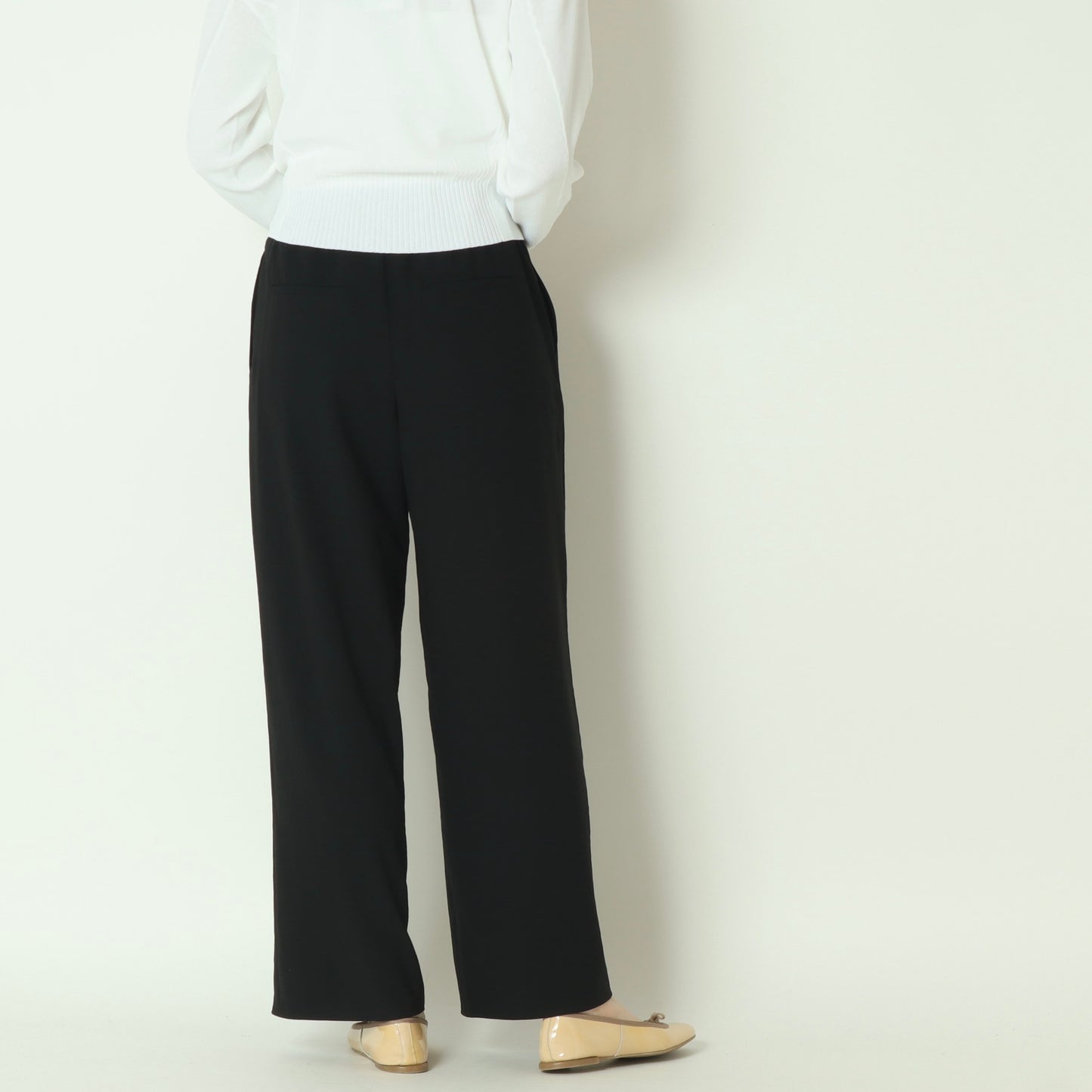 サテンツイルワイドパンツ　U2326H-26