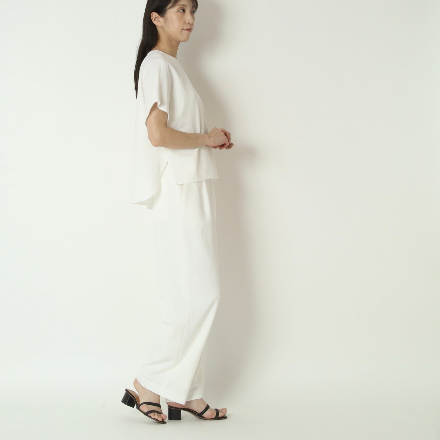 ドライタンブラーワンタックストレートパンツ　U2333H-26