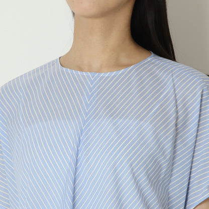 ストライププルオーバーブラウス　U2339H-26