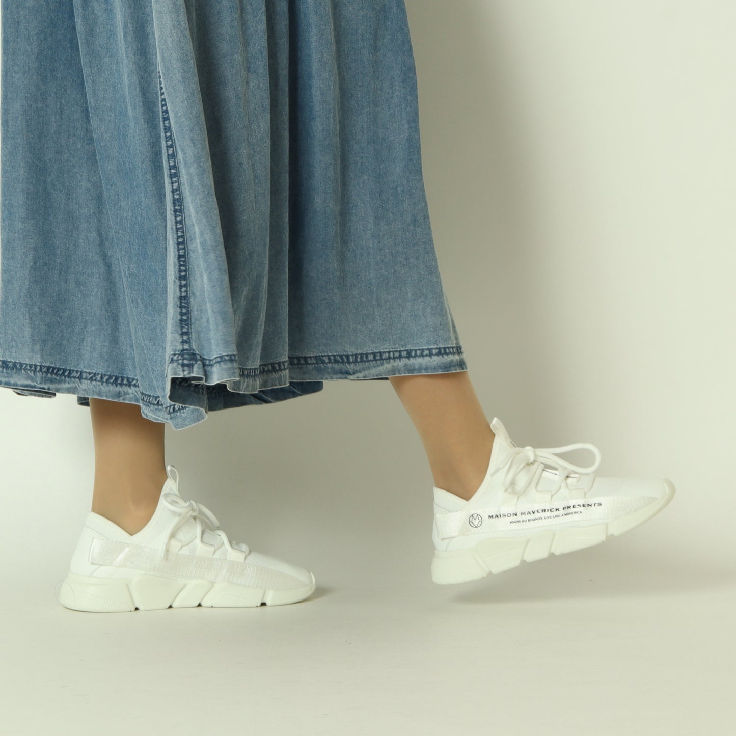 レースアップ・ダッドスニーカー　MS2518