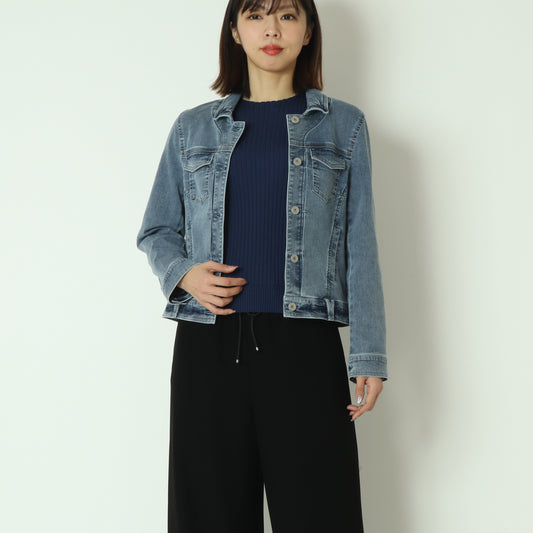 ISKO ストレッチデニムジャケット  611401