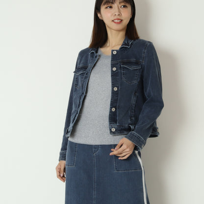 ISKO ストレッチデニムジャケット  611401