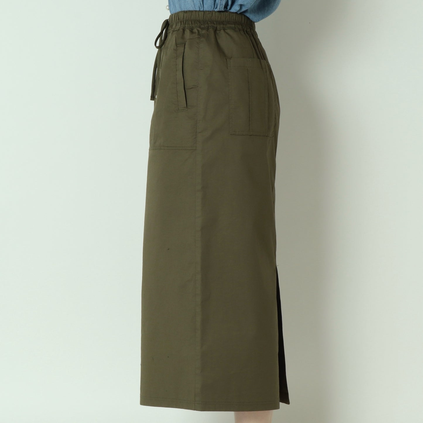 ドロスト付きナロースカート  622605