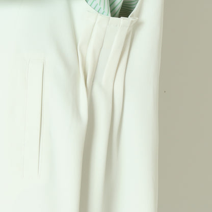 サイドプリーツジレ  611407