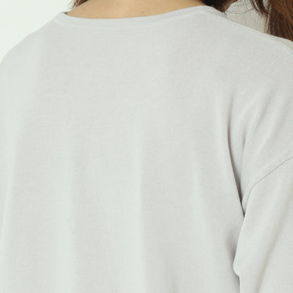 バイカラーロゴニット  611916