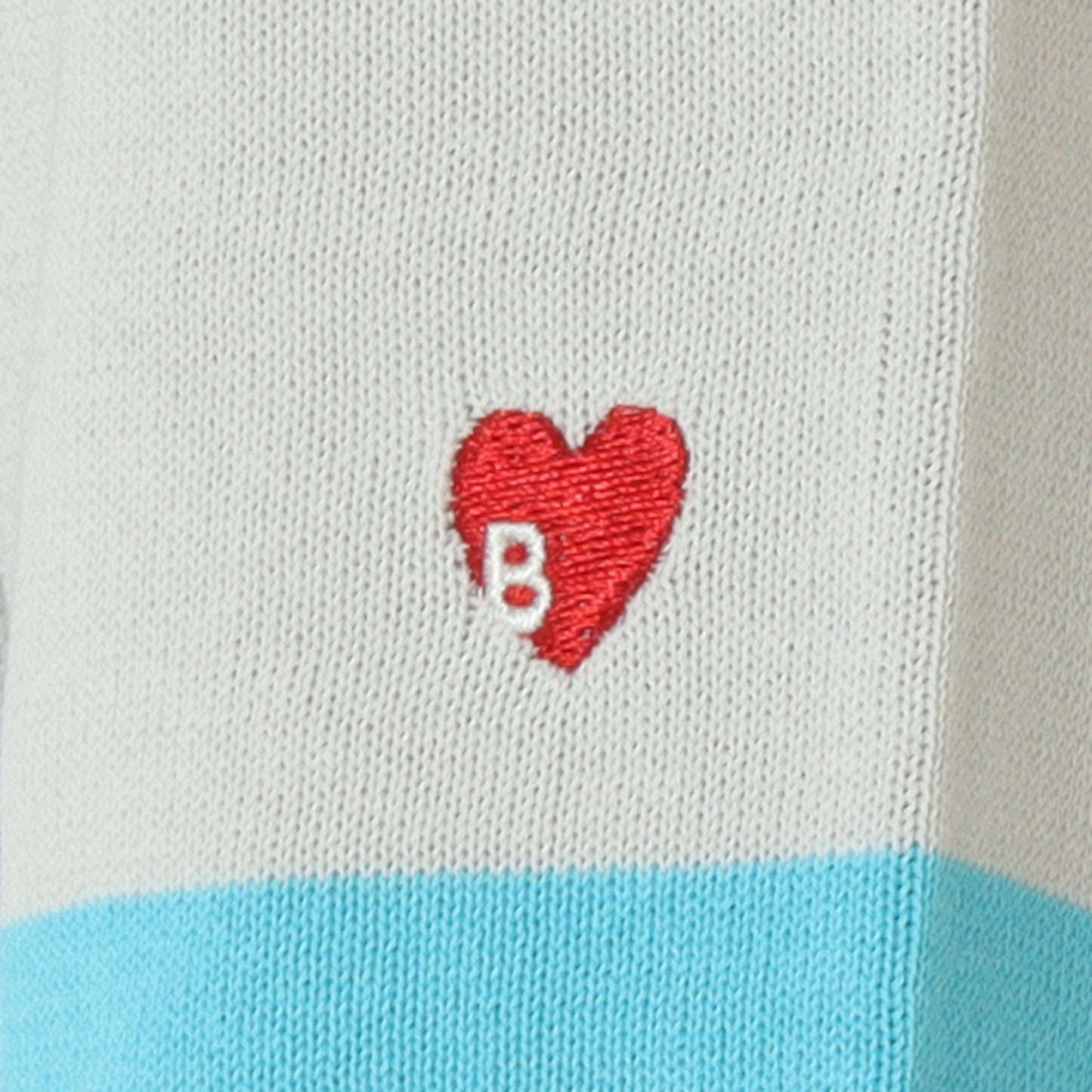 バイカラーロゴニット  611916