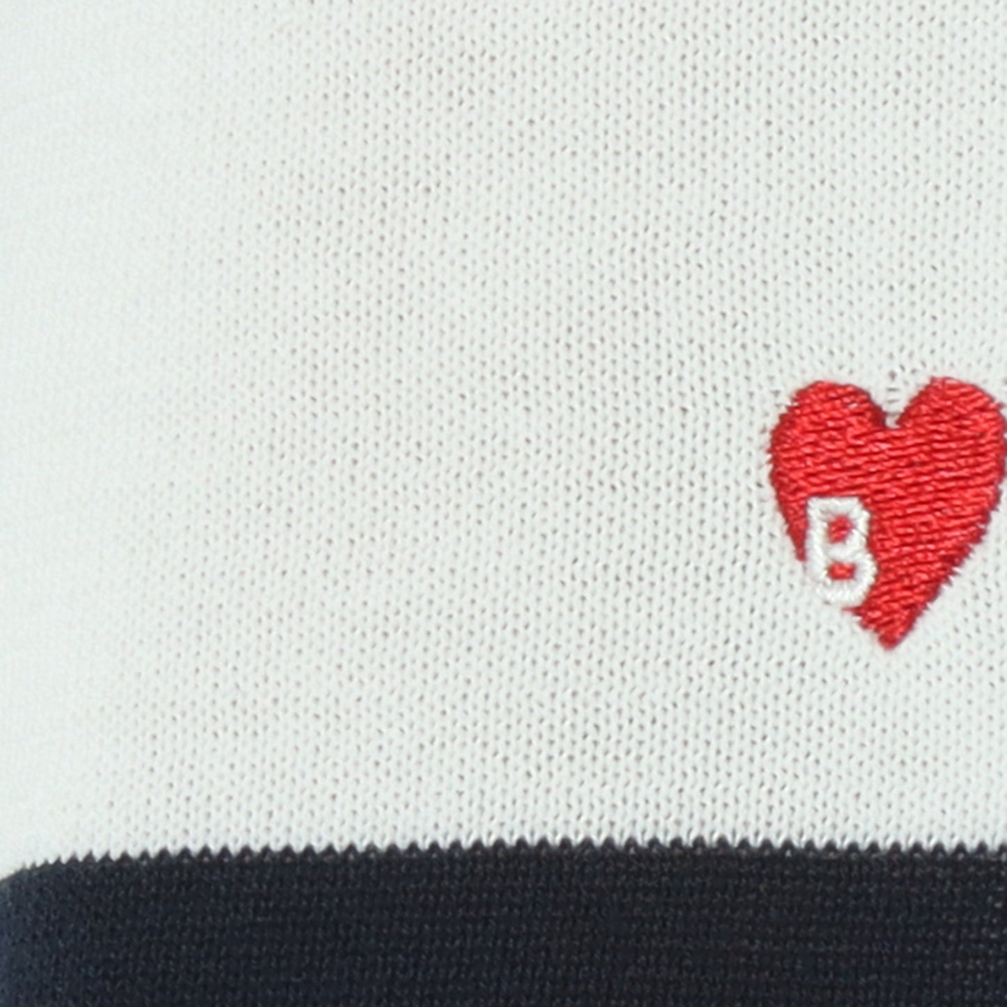 バイカラーロゴニット  611916