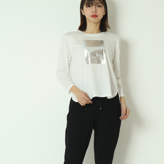 メタリックグラフィックロンT  611917