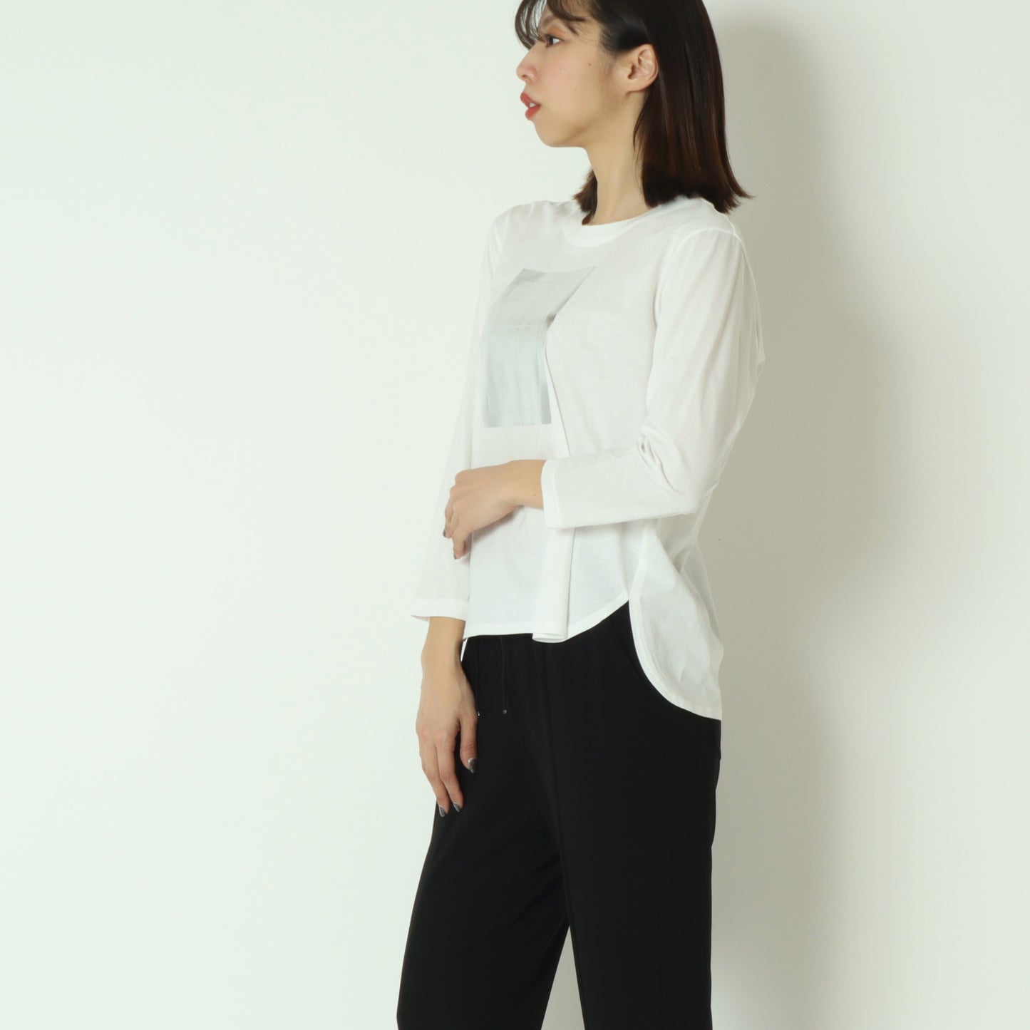 メタリックグラフィックロンT  611917