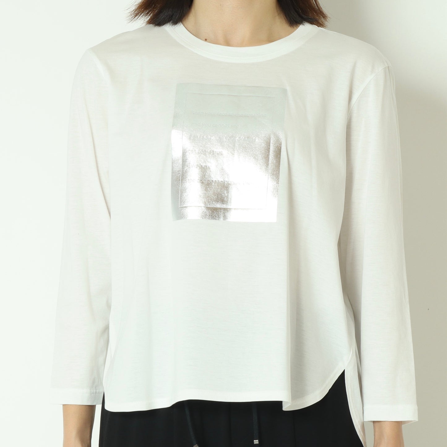 メタリックグラフィックロンT  611917