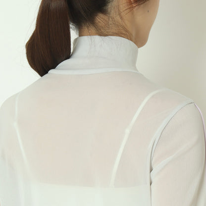 シアー配色カットソー　611918