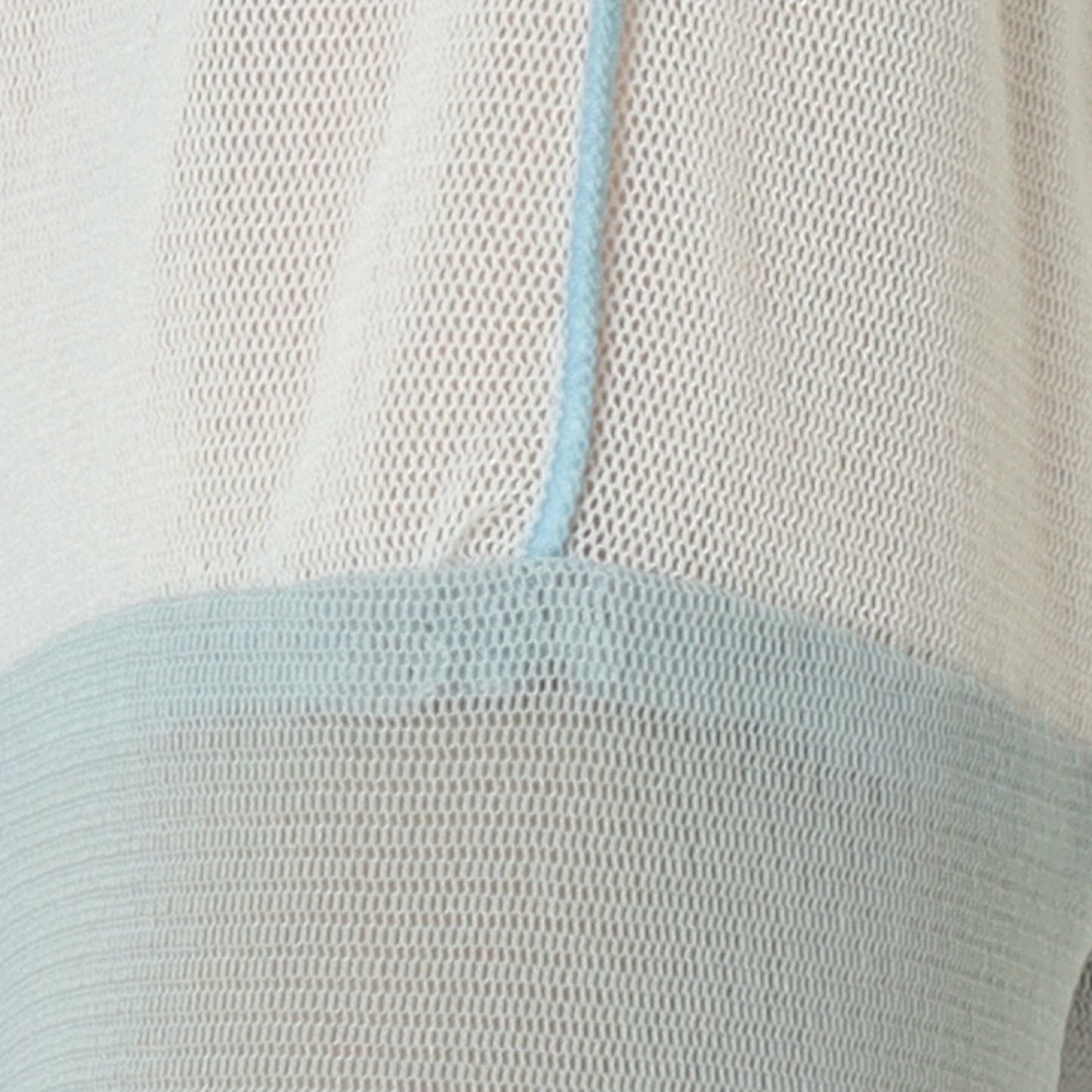 シアー配色カットソー　611918