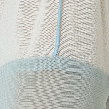 シアー配色カットソー　611918