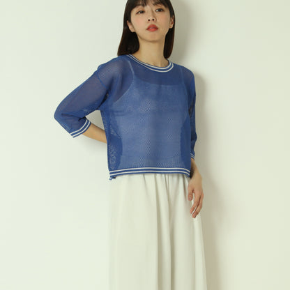 メッシュニットプルオーバー　621909