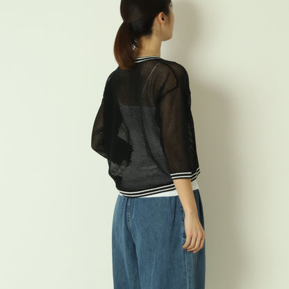 メッシュニットプルオーバー　621909