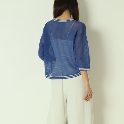メッシュニットプルオーバー　621909