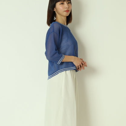 メッシュニットプルオーバー　621909