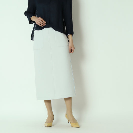 ダンボールニットペンシルスカート　611625