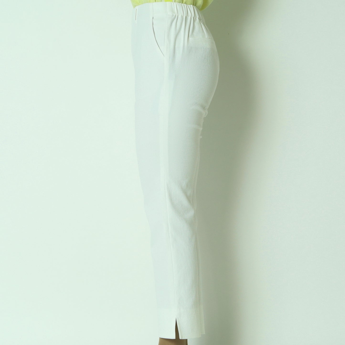 リネンライクテーパードパンツ　611620