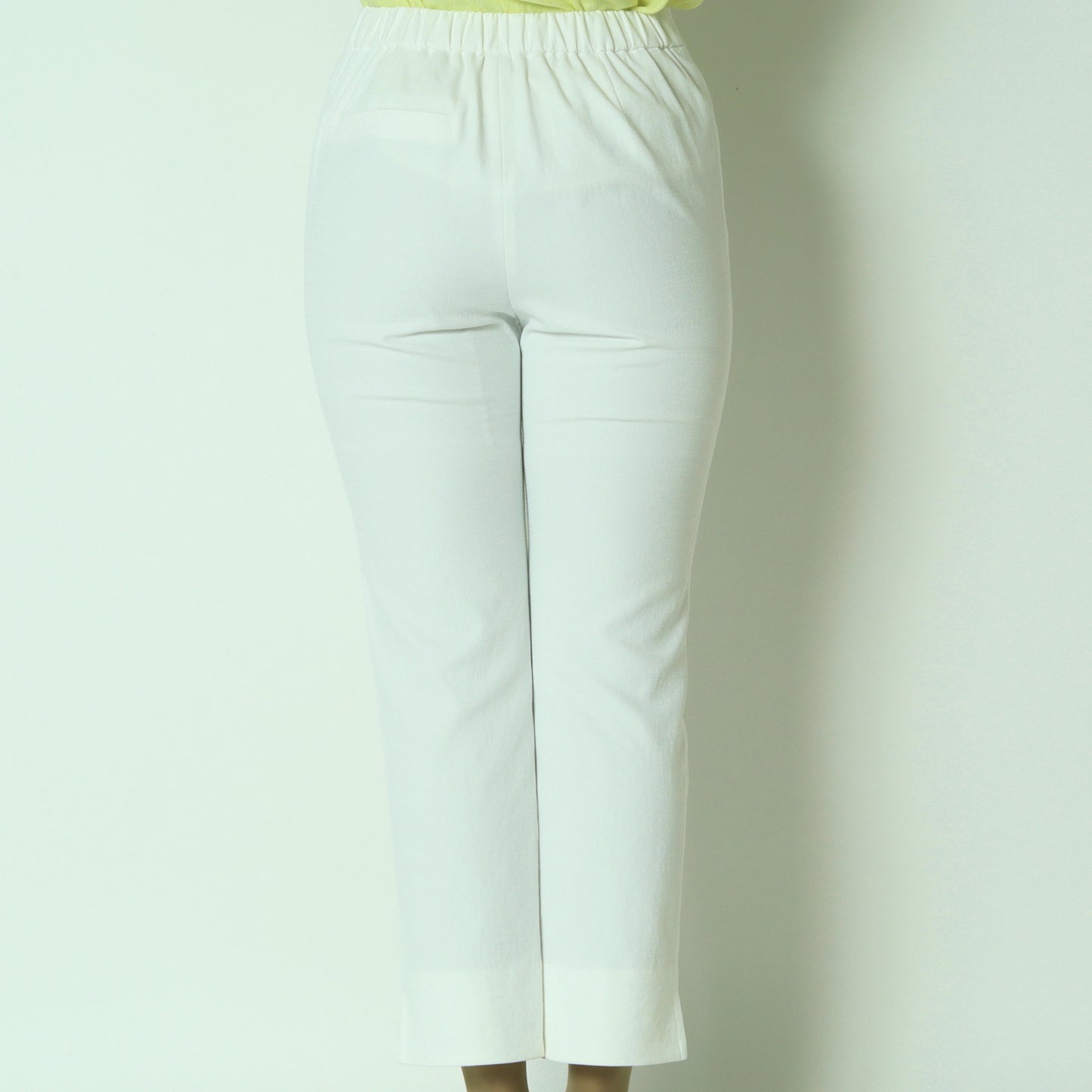 リネンライクテーパードパンツ　611620