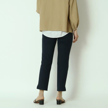 リネンライクテーパードパンツ　611620