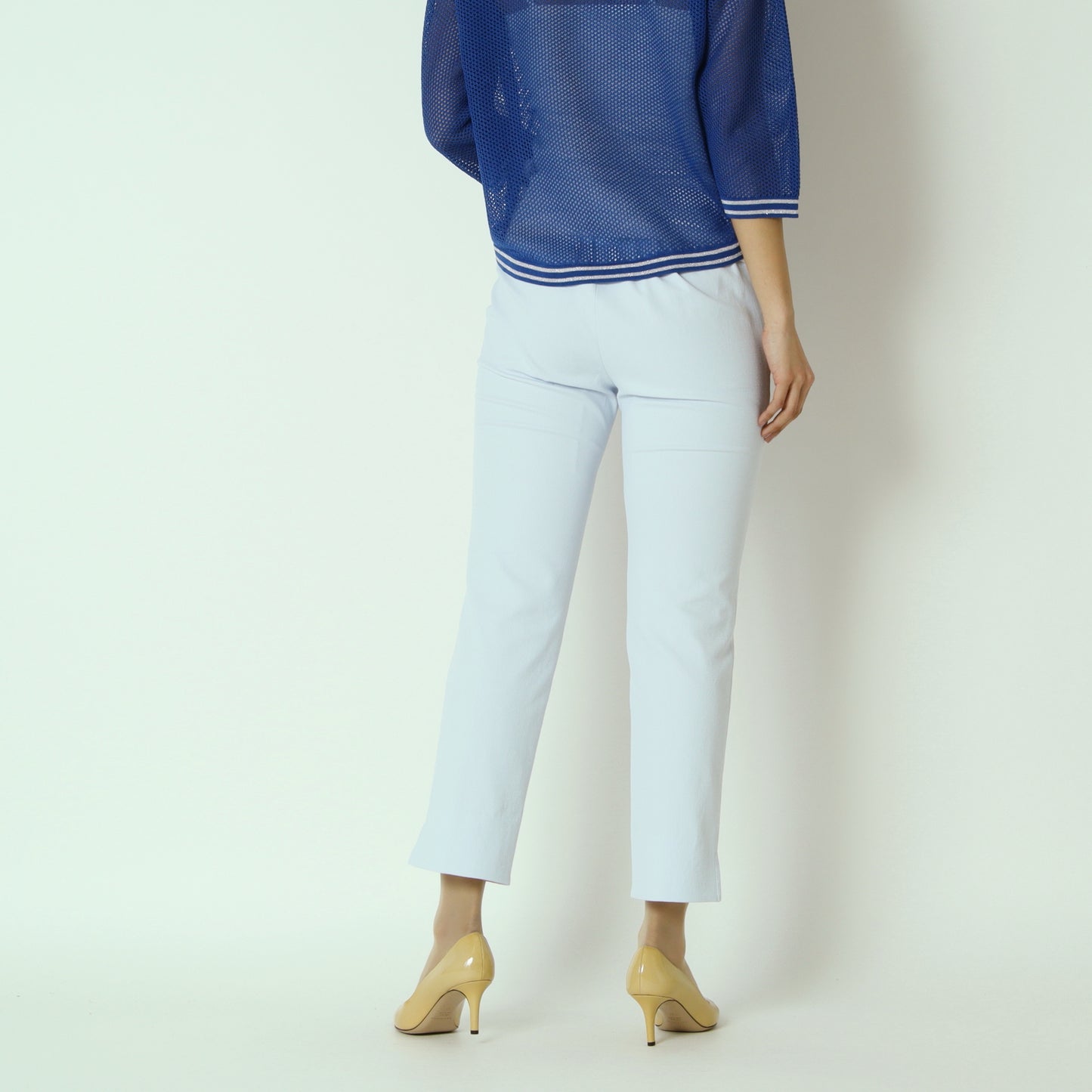 リネンライクテーパードパンツ　611620