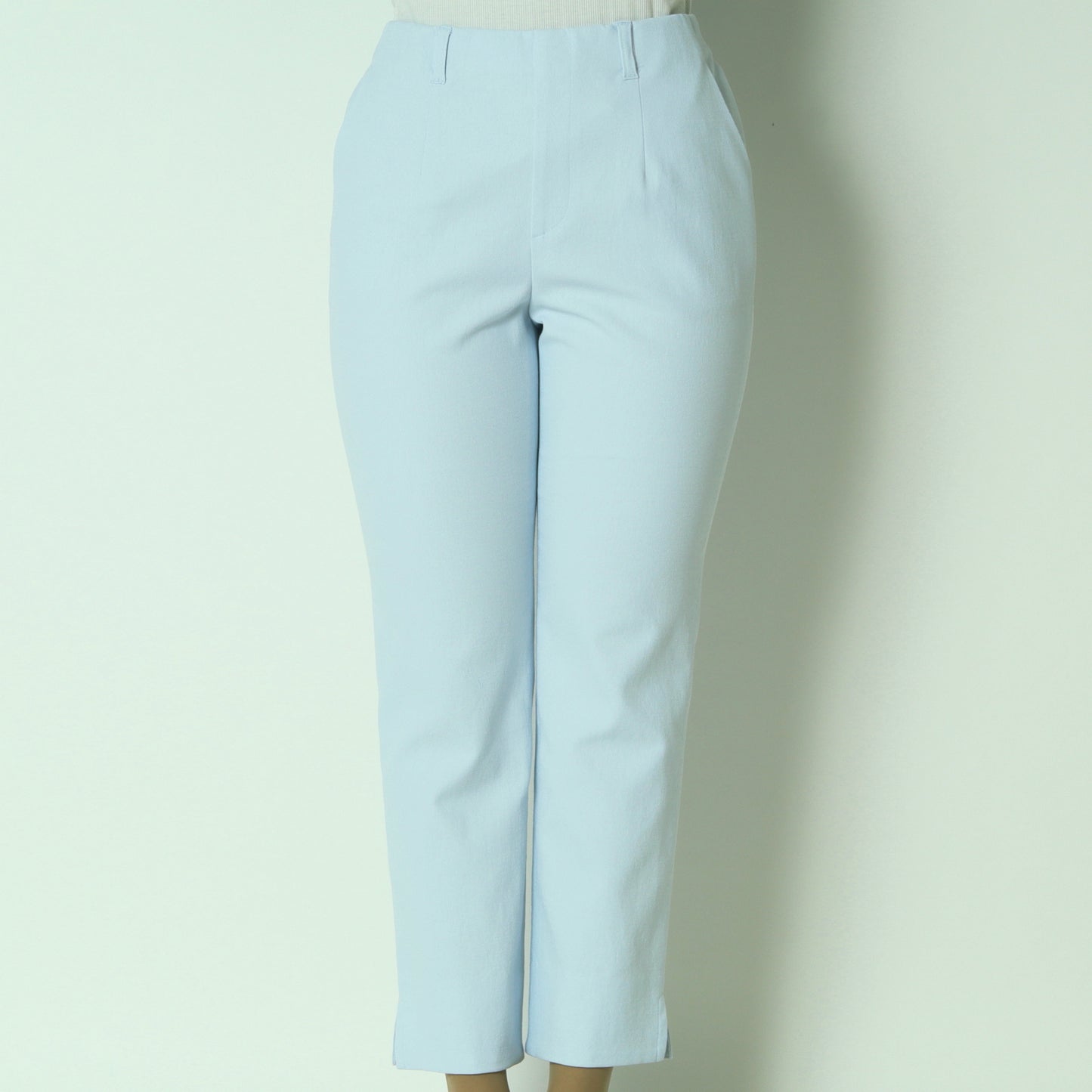 リネンライクテーパードパンツ　611620