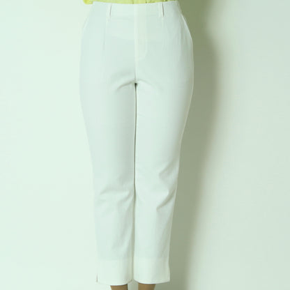 リネンライクテーパードパンツ　611620