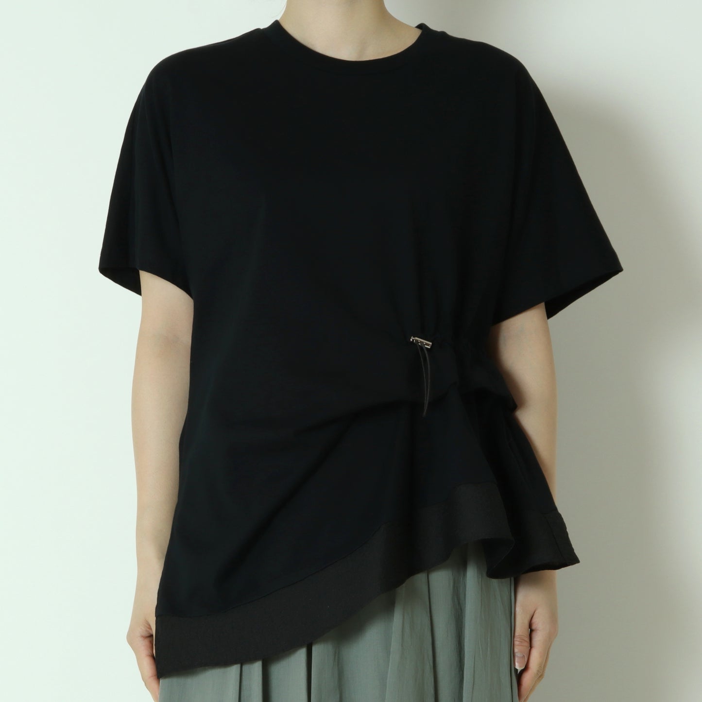 アシンメトリードロストデザインカットソー　622910