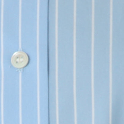 ボリュームスリーブバンドカラーストライプシャツ　622408