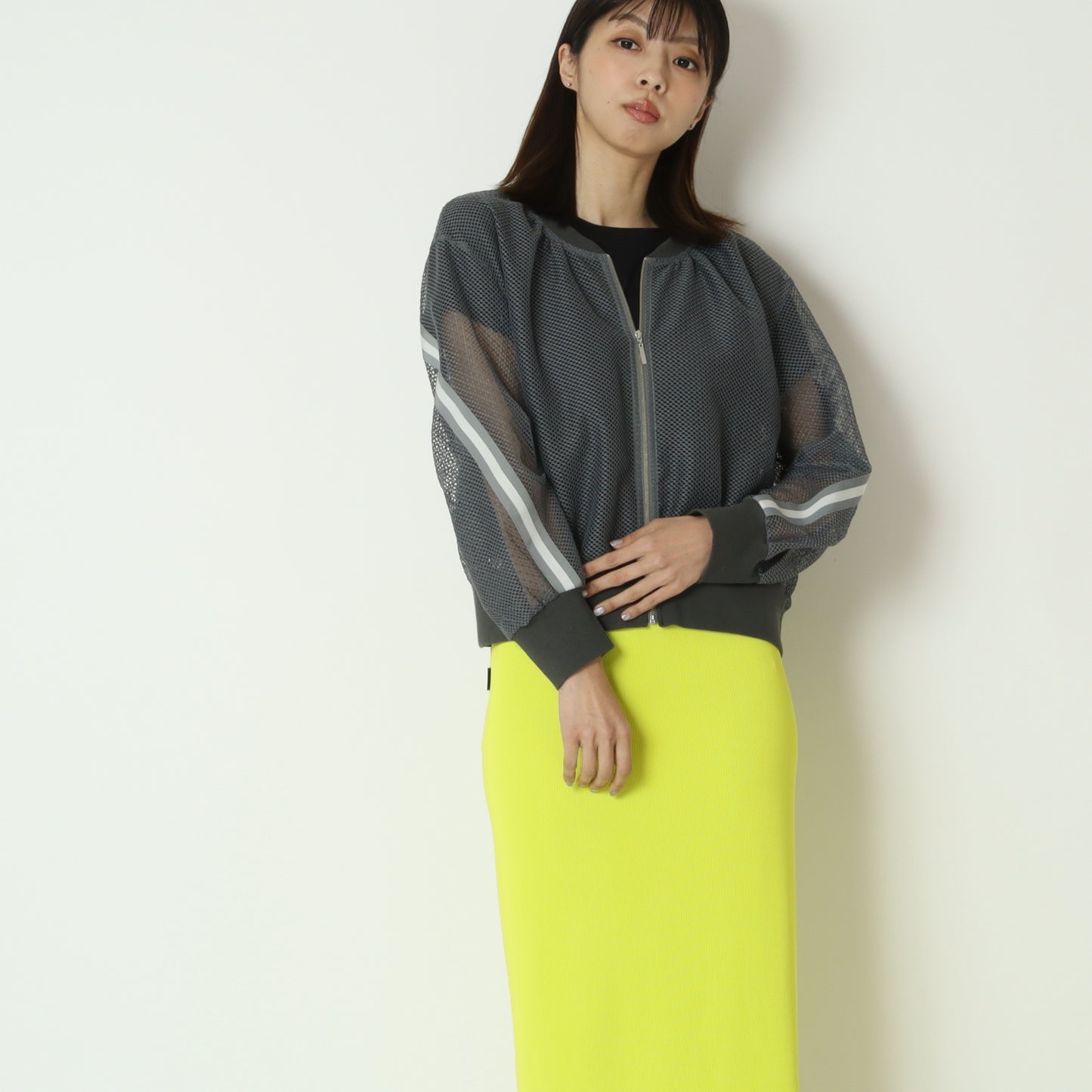 ラインメッシュジャケット　621467