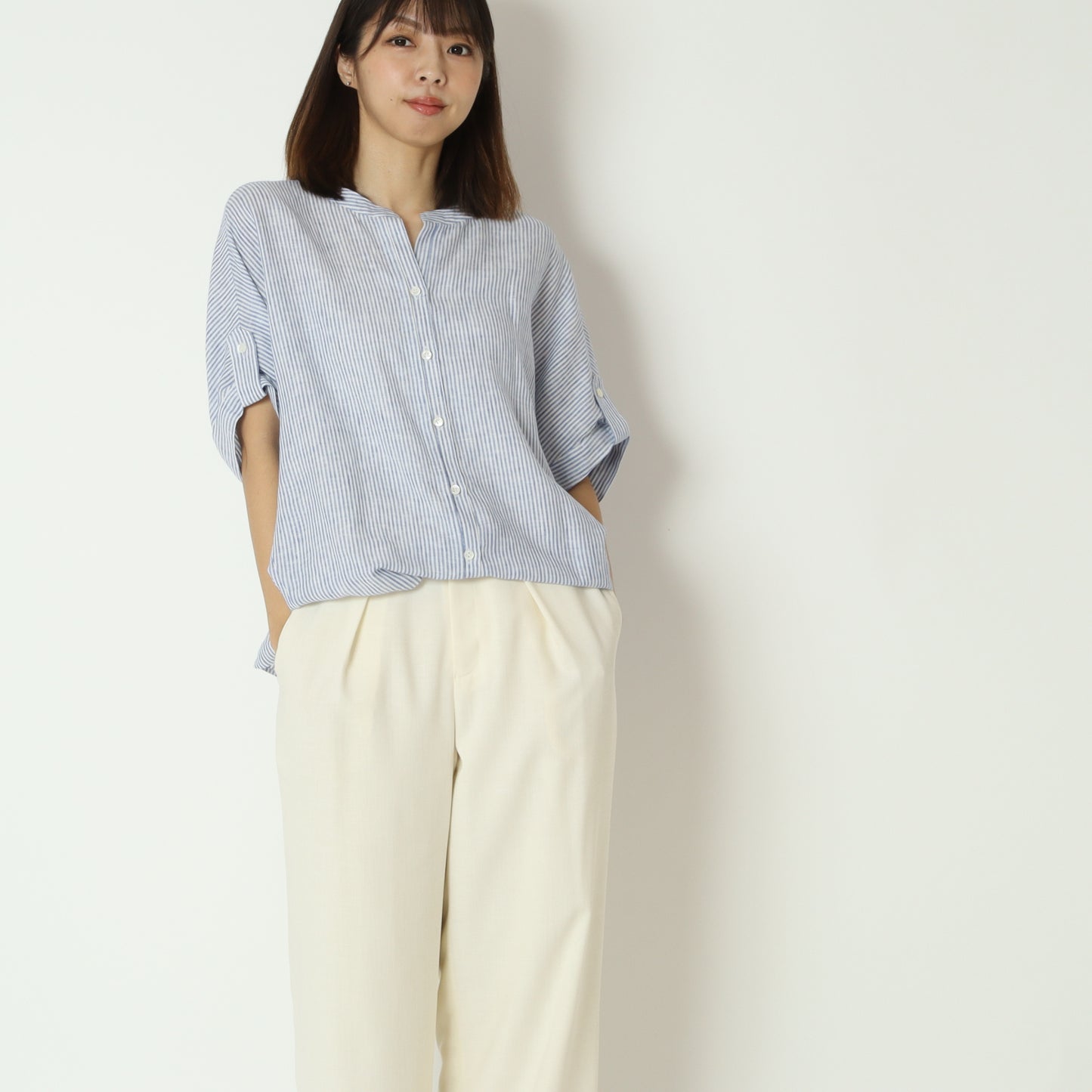 リネンスキッパーシャツ　621406