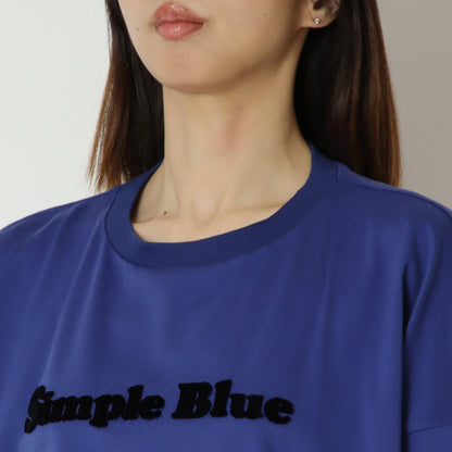 ベロアロゴコットンTシャツ　621904