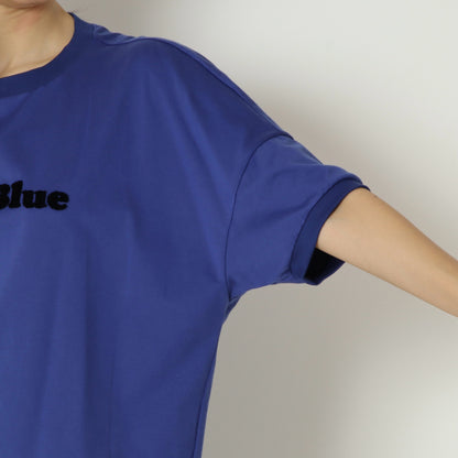 ベロアロゴコットンTシャツ　621904