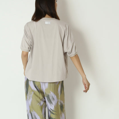 ベロアロゴコットンTシャツ　621904