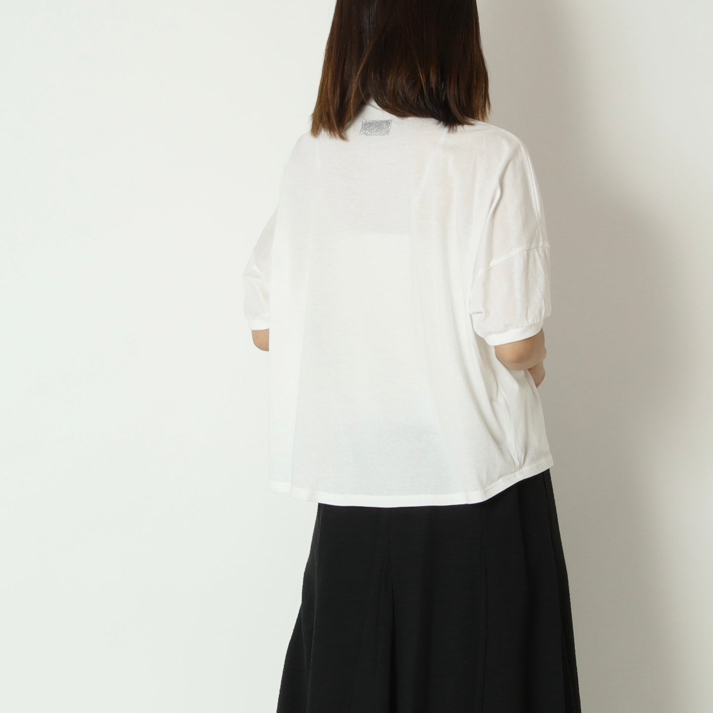 ベロアロゴコットンTシャツ　621904