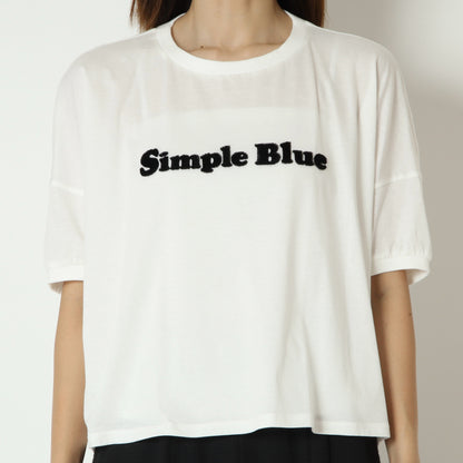 ベロアロゴコットンTシャツ　621904