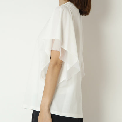 メッシュスリーブカットソー　622918