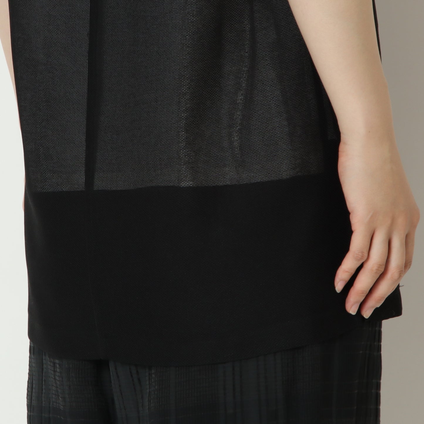 メッシュロングベスト　631427