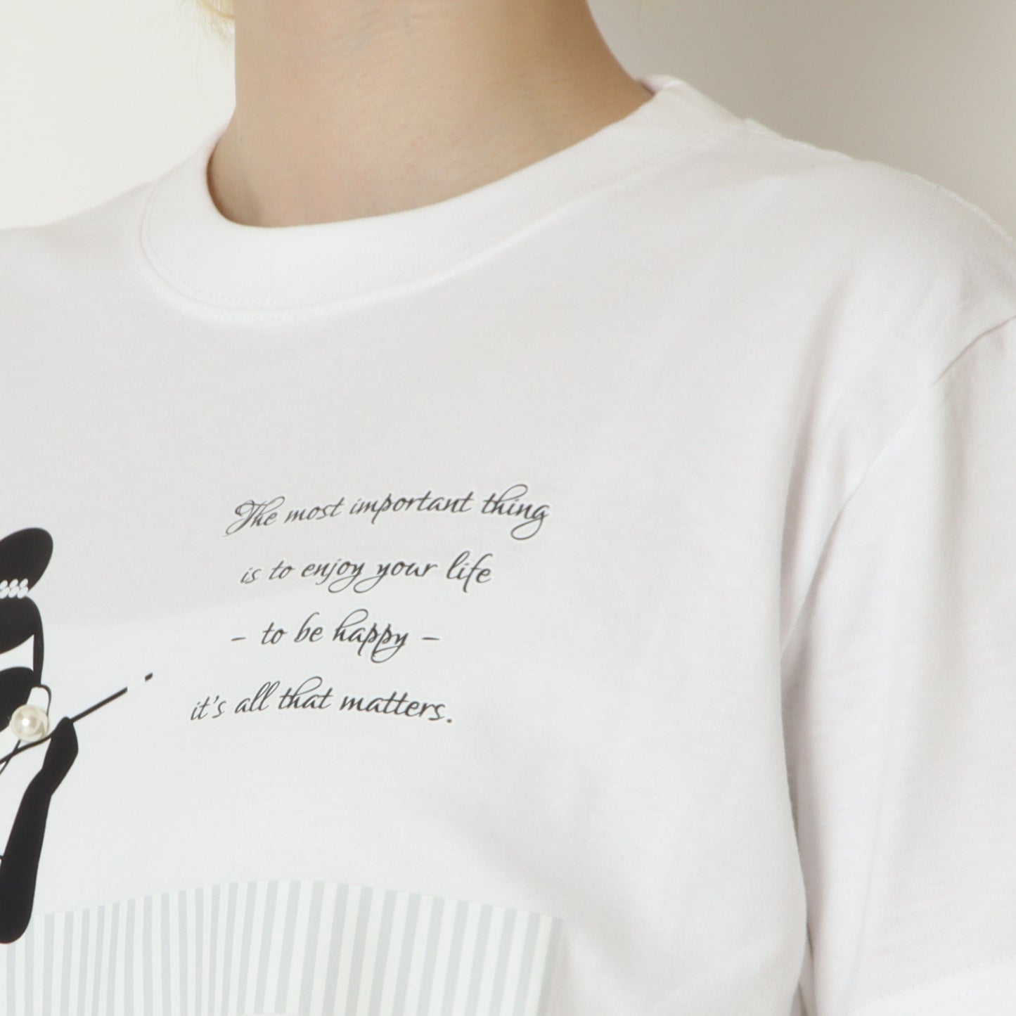 メッセージロゴTシャツ　EMA2603