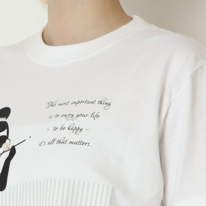 メッセージロゴTシャツ　EMA2603