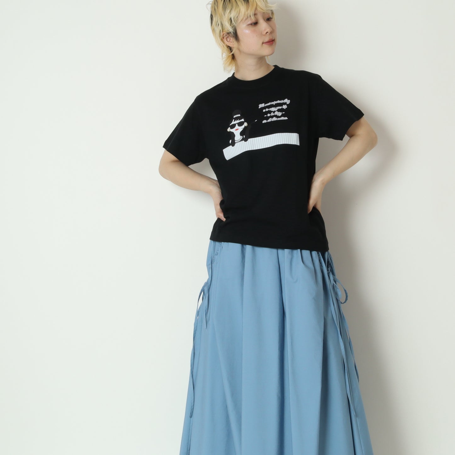メッセージロゴTシャツ　EMA2603