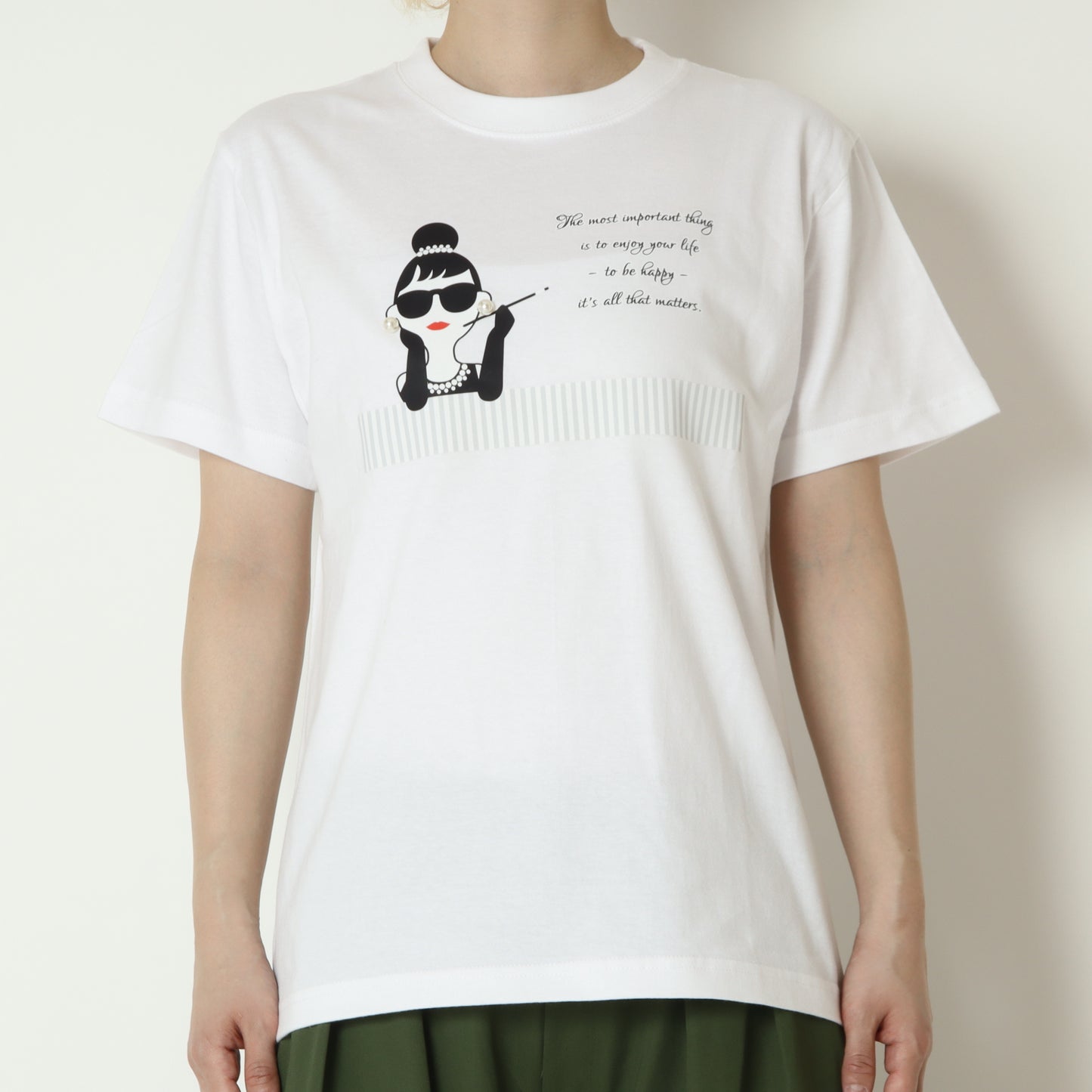メッセージロゴTシャツ　EMA2603